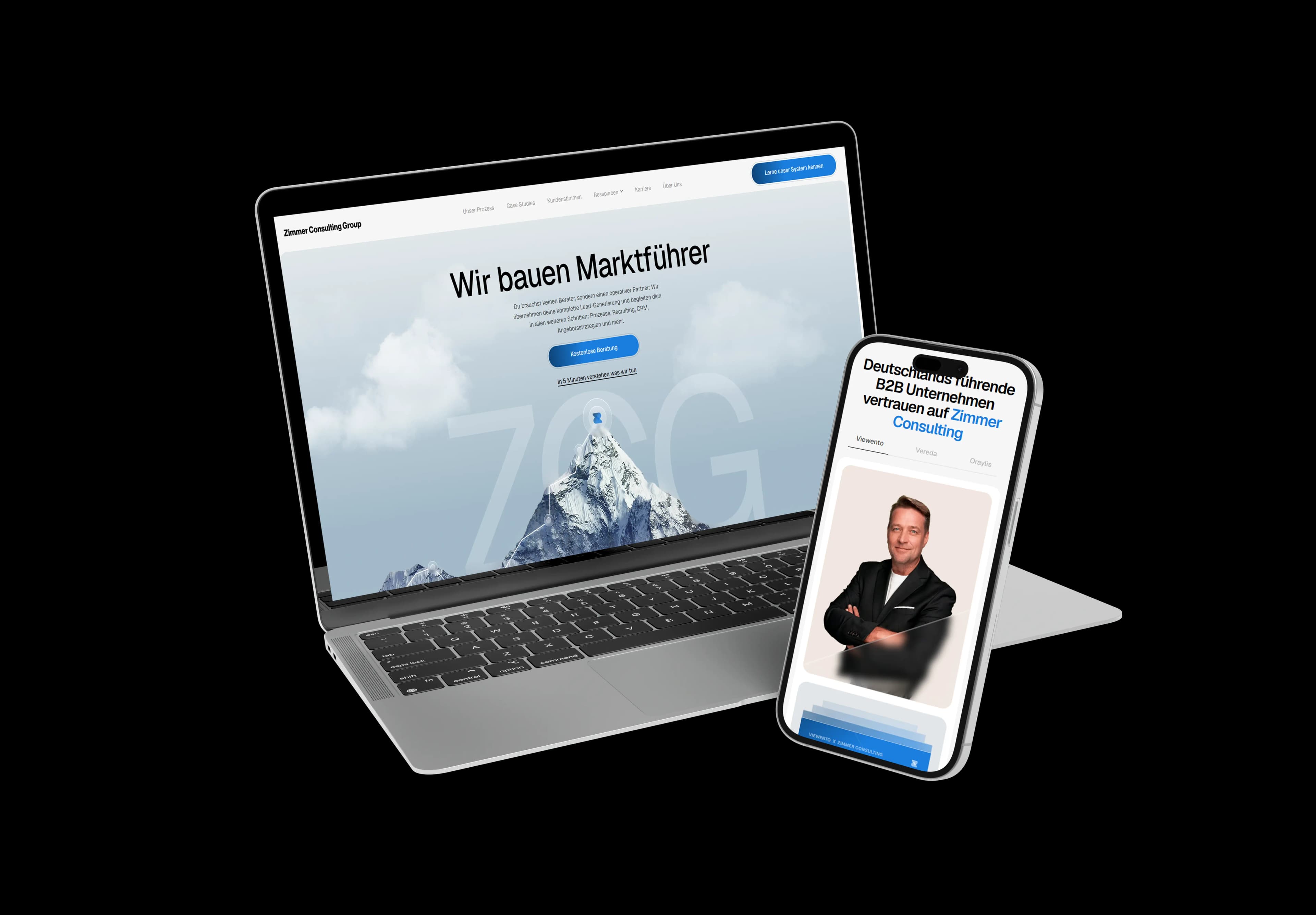 Zimmer Consulting Website Screenshot